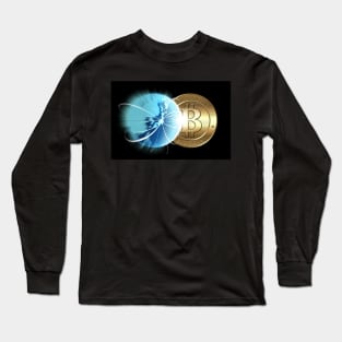 Bitcoin Concept Long Sleeve T-Shirt